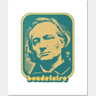 Baudelaire // Retro Style Fan Art Design Posters and Art